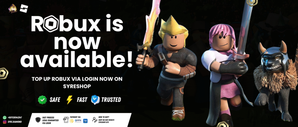 ROBUX VIA LOGIN IS NOW AVAILABLE!