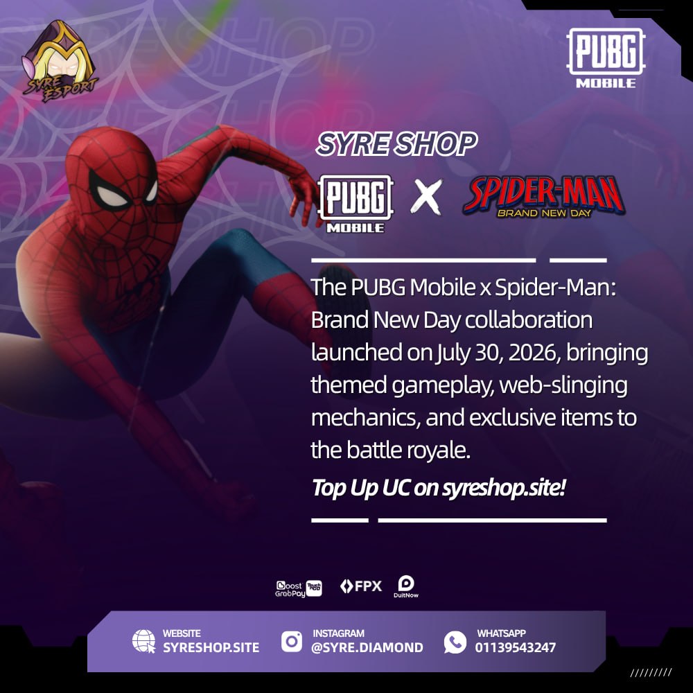 PUBG MOBILE × Spider-Man: Brand New Day